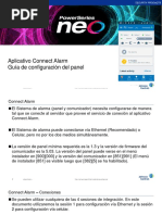 Connect Alarm - Configuración Del Panel (PC) APP