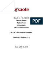 Esaote MyLab PTS000038-DICOM - CONFORMANCE - STATEMENT - MYLAB - 62XX - F121XXX-F130XXX - 01.1 - 04