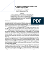 Estimating Paper Machine CD Shrinkage Profiles From Headbox Actuator Data PDF