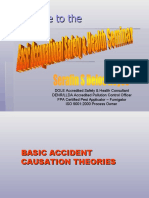 Topic 04 - BASIC WORK ACCIDENT CAUSATION THEORIES