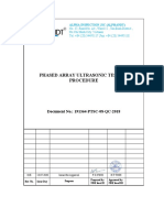 PAUT Ultrasonic Testing Procedure ASME - SVDN Rev 01E