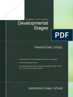 CHN Family Developmental Stages