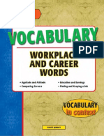 Vocabulary Workplace and Career Words - 115p