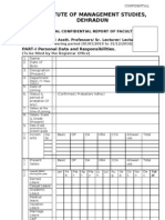 Institute of Management Studies, Dehradun: PART-I Personal Data and Responsibilities