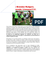 Sesión de Brendan Rodgers - Pretemporada Liverpool