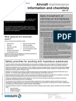 Aircraft Information and Checklists: Maintenance