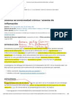 2 Anemia of Chronic Disease - Anemia of Inflammation - UpToDate