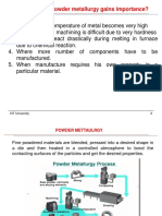 Where Powder Metallurgy Gains Importance?: VIT University 2