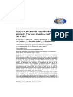 Analyse Expérimentale Sous Vibrations Ambiantes D'un Pont À Haubans Sur L'oued Dib À Mila