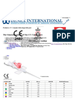 IV Cannula Sizes Flow Rates - IV Cannula, I.V Cannula, IV Cannula Complication, Types of IV Cannula, IV Cannula Sizes, IV Cannula Color Codes