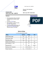 Type 2N3500: Geometry Polarity NPN Qual Level: JAN - JANTXV REF: MIL-PRF-19500/366