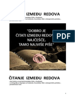 Čitanje Između Redova