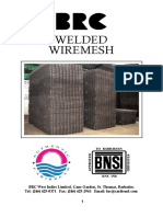 Welded Wiremesh: BRC West Indies Limited, Cane Garden, St. Thomas, Barbados