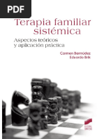 Terapia Familiar Sistémica. Aspectos Teóricos y Aplicación Práctica PDF