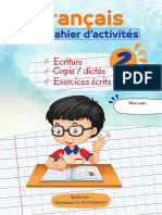 Cahier D'écriture 2aep PDF