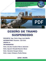 Proyecto de Tramo Suspendido - Grupo 8