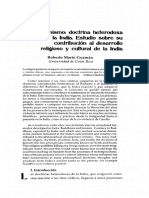 El Jainismo: Docfrina Heterodoxa de La India. Estudio Sobre Su Contribución Al Desarrollo Reli@oso y Cultural de La India