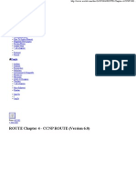 ROUTE Chapter 4 - CCNP ROUTE (Version 6.0