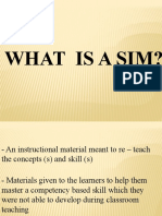 Sim Vs Module