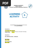 IT 316L Learning Activity 4