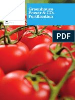 Greenhouse Power & CO Fertilisation