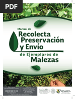 Manual de Recolecta Preservaci N y Env o de Ejemplares de Maleza 1 PDF