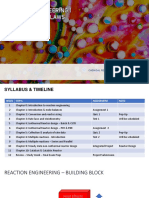 CEB2043 - Reaction Engineering I - Ch03 Rate Laws PDF