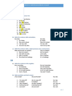 A) Complete With Am, Is, or Are.: Año de La Universalización de La Salud"