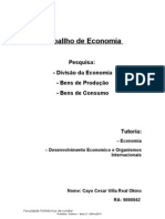 Divisão Da Economia