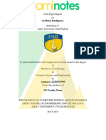 Aminotes - NTCC Project Artificial Intelligence