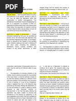 Rule 23 Depositions Pending Actions: May Be Taken. Examination and Cross-Examination