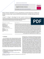 Wang Et Al. - 2012 - Finite Element Simulation of Stress Distribution and Development in 8YSZ and Double-Ceramic-Layer La 2Zr 2O 78YSZ T