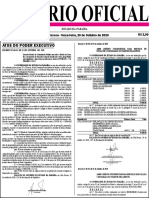 Diario Oficial 20 10 2020 PDF