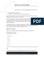 Linux Command Line Cheat Sheet: Awk Checksums Cut File Grep Head Sed Sor T WC XXD