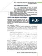 MODULE 3 - Chapter 7 (Economic Integration and Cooperation) PDF