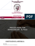 Proceso Penal Por Defraudación Al Fisco