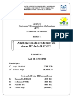 Amélioration Du Rendement Du Réseau BT de La RADDEF PDF