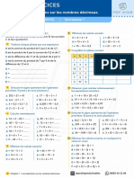 Série 1 - Chapitre 1 - Opérations Sur Les Nombres Décimaux