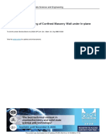 Borah - 2020 - Finite Element Modelling of Confined Masonry Wall Under Cyclic Load