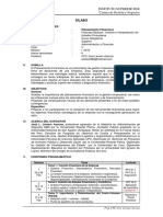 Planeamiento Financiero - Sílabo