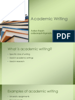 Academic Writing 1