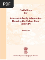 Guidelines For Interest Subsidy Scheme For Housing The Urban Poor (Ishup)