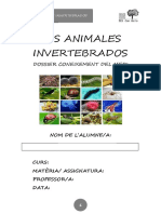 Dossier Invertebrados