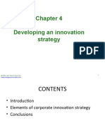 Developing An Innovation Strategy: © 2009 John Wiley & Sons LTD