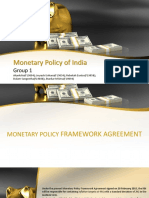 Monetary Policy of India