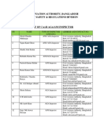 Civil Aviation Authority, Bangladesh Flight Safety & Regulations Division