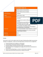 Assessment Brief 2A: Subject Code and Title Assessment Individual/Group Length Learning Outcomes