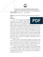 Valot C/ AGIP S/ Impugnación de Acto (Primera Instancia)