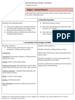 Ubd Template Story Elements Unit