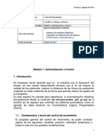 Módulo 1 - Automatización y Control